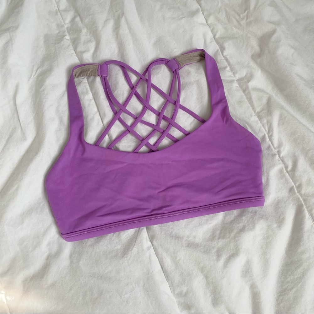 Lululemon Lilac Sports Bra